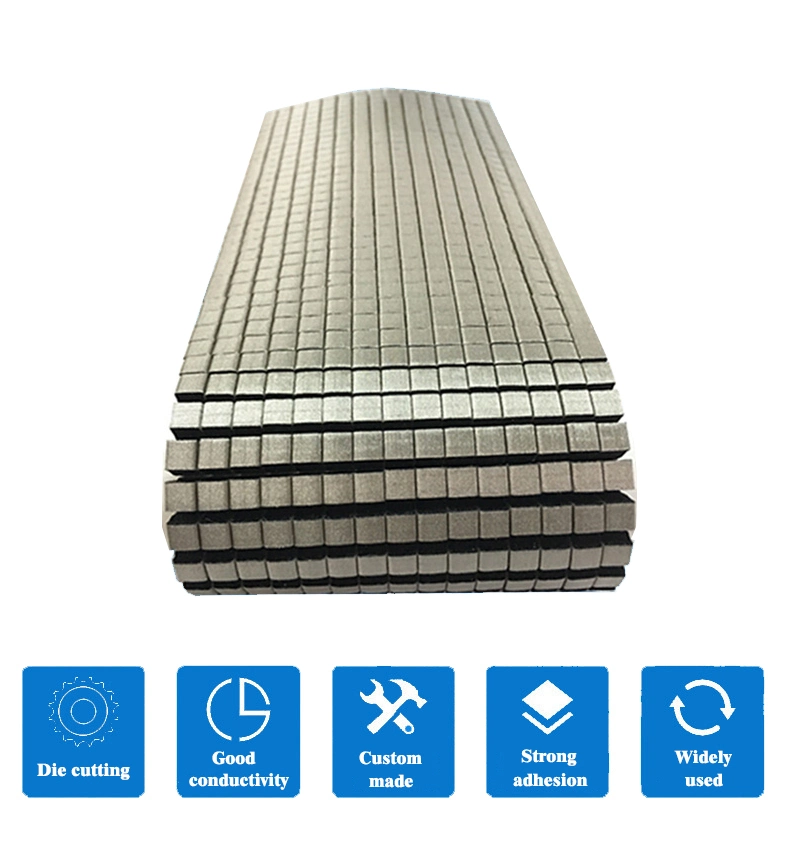 Conductive Fabric/Over Foam Gasket EMI/EMC Shielding Conductive EVA/Polyurethane/PU Foam Gasket/Tape/Material China