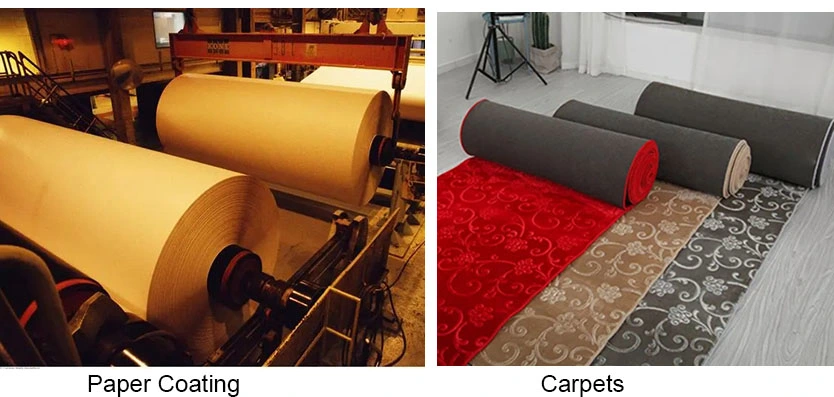 Carboxylic Styrene Butadiene Latex SBR Polymer Dispersions for Fiber Bonding